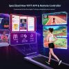 Walking Pad, Treadmill Under Desk with Wide Belt 2.5HP Portable Walking Treadmill Under Desk for Home and Office