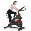 Indoor Cycling Exercise Bike Stationary, Home Gym Workout Fitness Bike with Comfortable Cusion, LCD Display and Hand Pulse